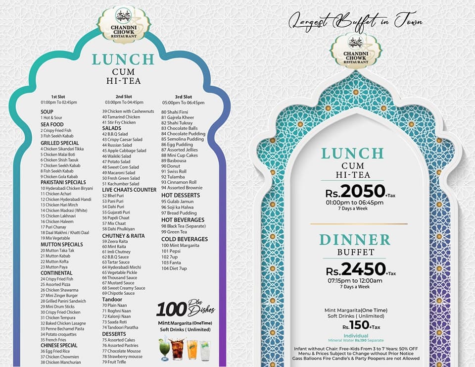 Chandni Chowk Buffet Restaurant 4