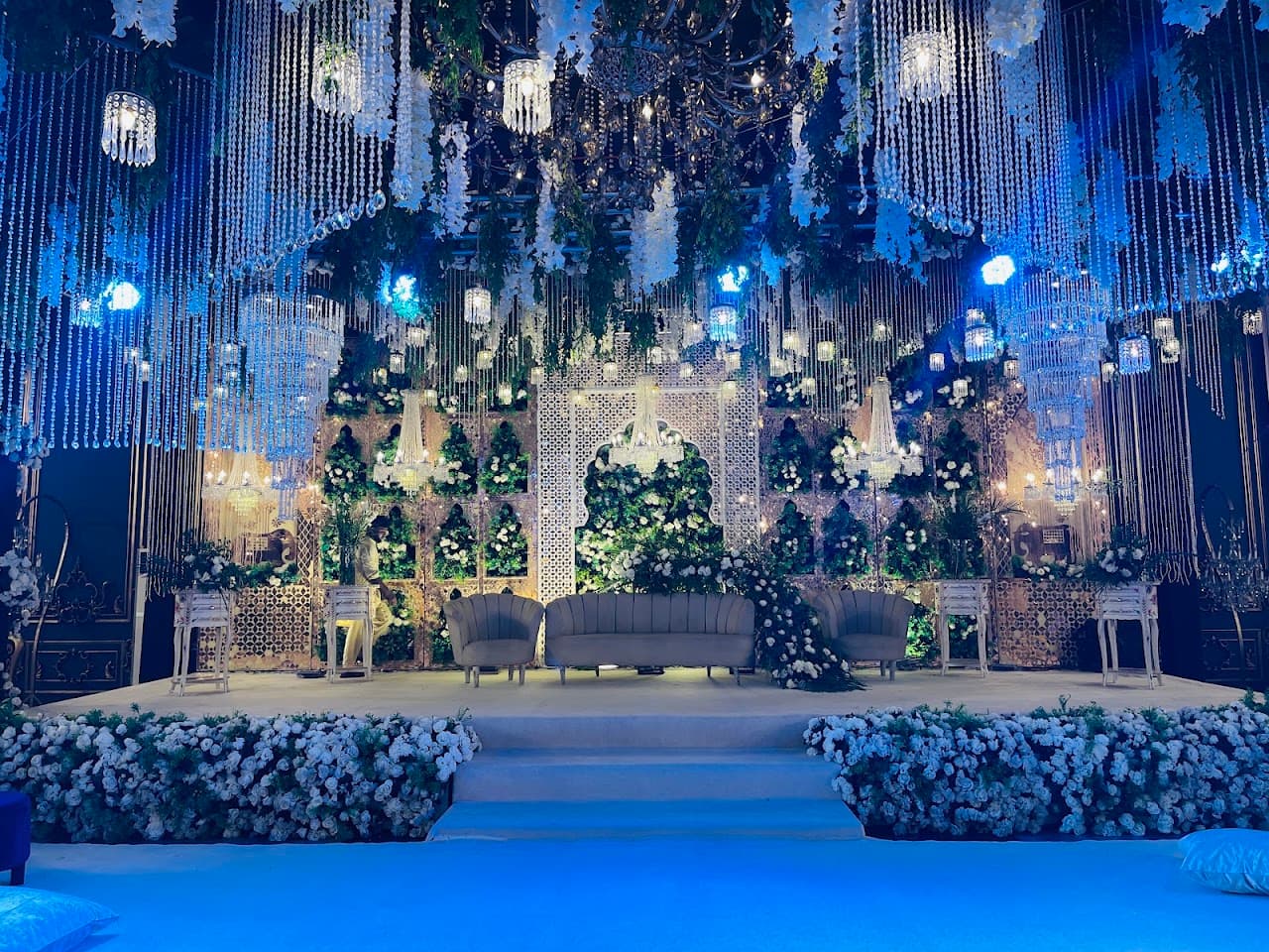 Gold Palm Marquee