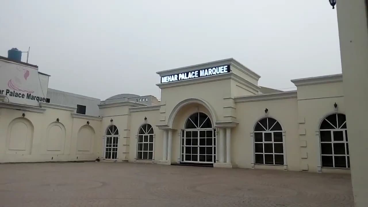 Mehar Palace Marquee (Peco Road) 3