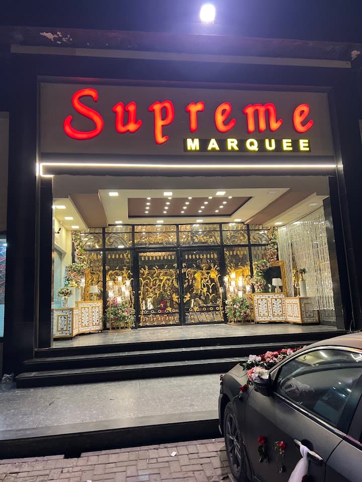 Supreme marquee