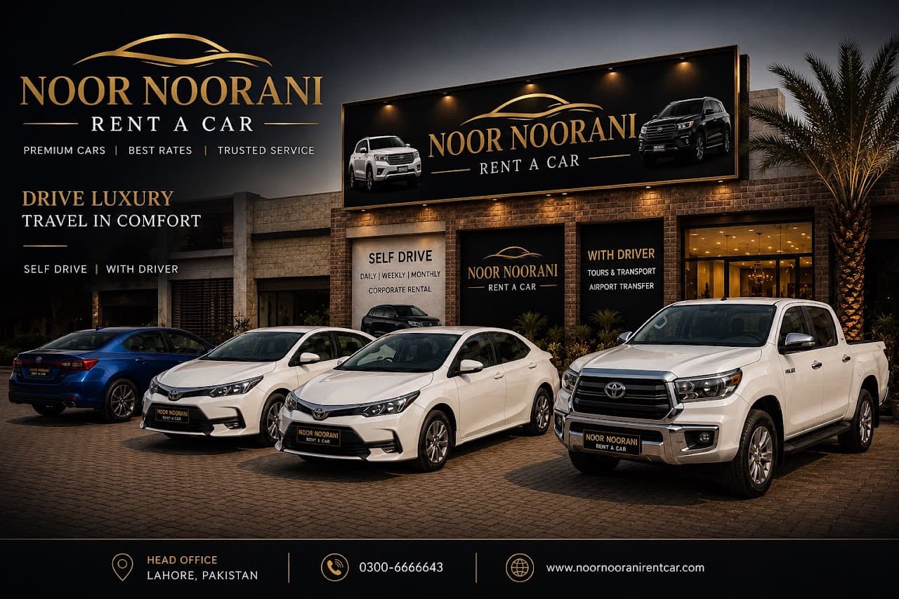 Noor Noorani Rent A Car Lahore With Driver