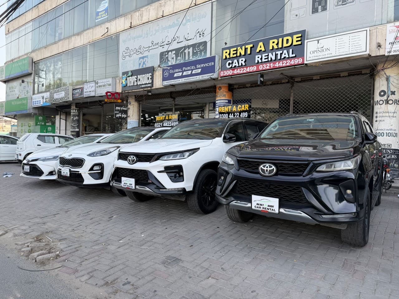 Rent A Ride Car Rental - Luxury Rent a Car in Lahore
